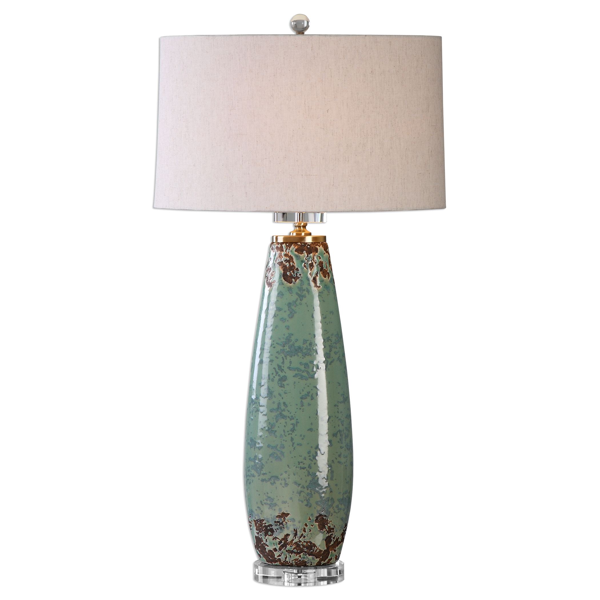Uttermost Table Lamps Rovasenda Mint Green Table Lamp Jacksonville